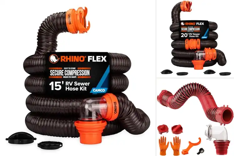 Detailed view of Best 3-Inch RV Sewer Hose Kits: Top Picks for Easy Dumping