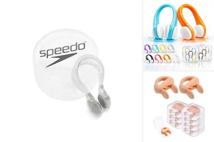 Detailed view of Best Adult Swimming Nose Plugs for Comfortable Laps