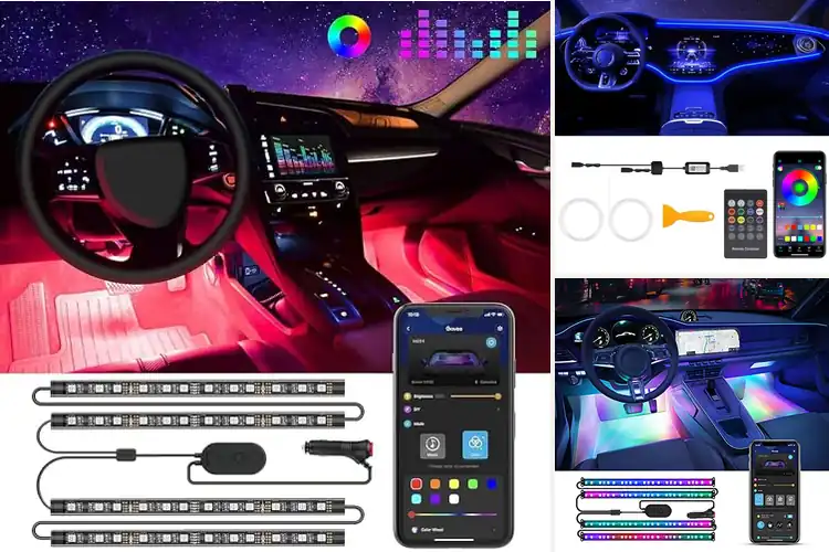 Detailed view of Best App Controlled Car Interior Lights