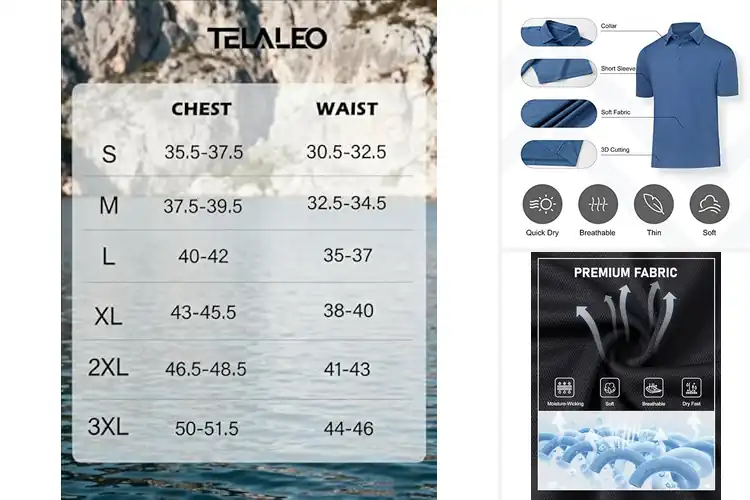 Detailed view of Best Athletic Polos: Stay Cool, Dry & Stylish on the Field