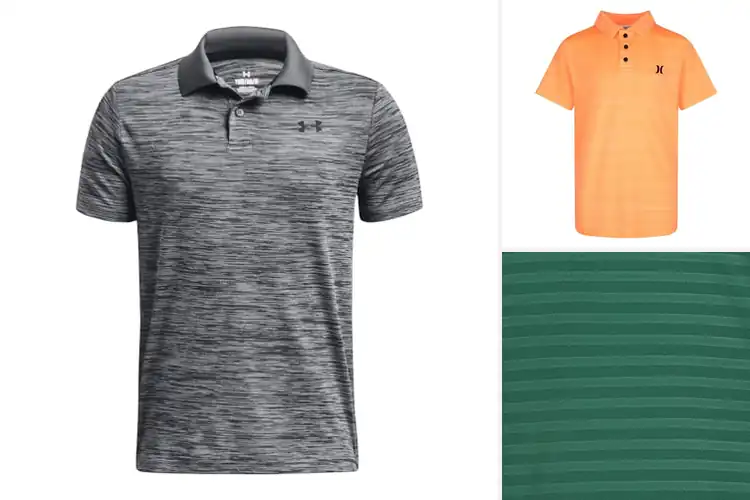 Detailed view of Best Big Kids Polo Shirts: Top 10 Comfy & Durable Picks