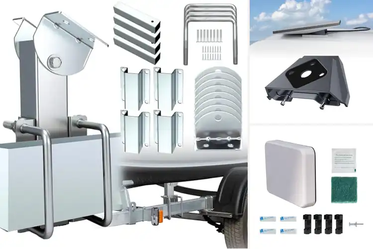 Detailed view of Best Boat Cradle Mount Kits