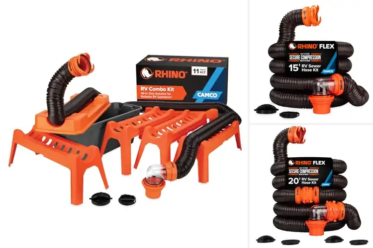 Detailed view of Best Camper Sewer Hose Kits