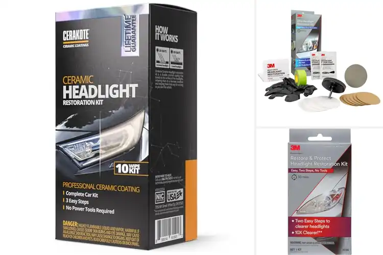 Detailed view of Best Car Headlight Restoration Kits