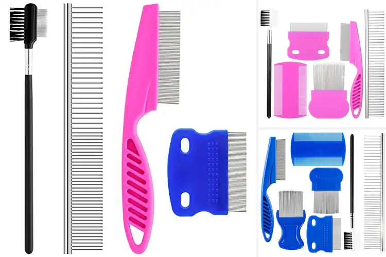 Detailed view of Best Compact Pet Comb Sets for Easy Grooming