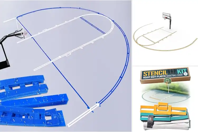 Detailed view of Best Durable Basketball Stencils
