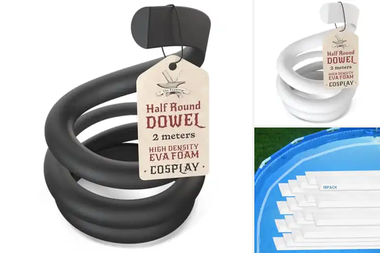 Detailed view of Best Foam Armor Strips