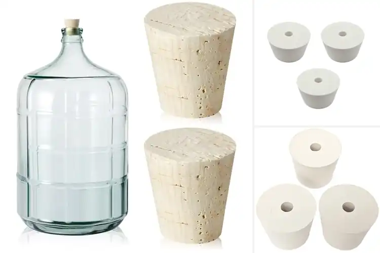 Detailed view of Best Glass Carboy Stoppers