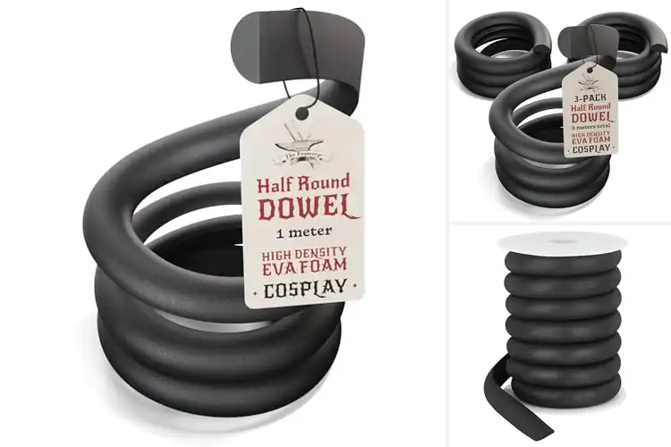 Detailed view of Best Half Round Foam Sticks: 10 Top Picks for Easy Crafting