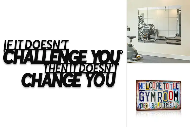 Detailed view of Best Home Gym Wall Decors for Daily Motivation