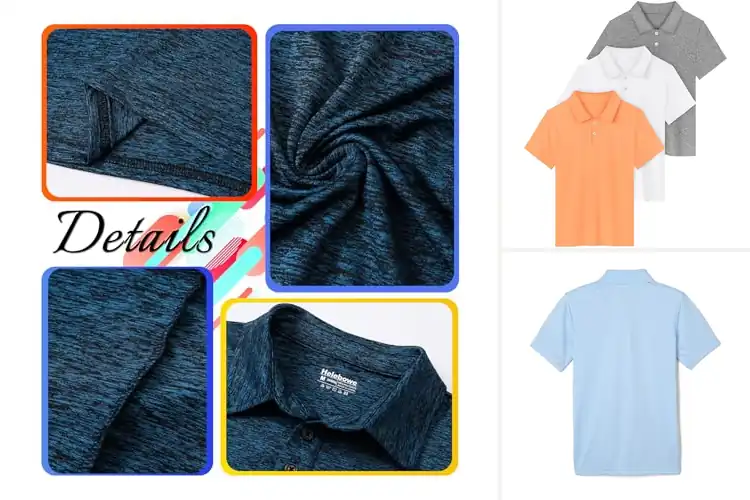 Detailed view of Best Kids Activewear Polos: Top Picks for Comfort & Style