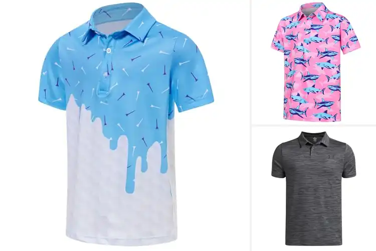 Detailed view of Best Kids Golf Shirts: Top 10 Stylish & Comfortable Picks