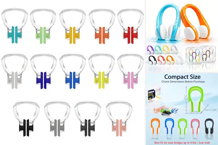 Detailed view of Best Kids Swimming Nose Plugs for Comfort & Protection