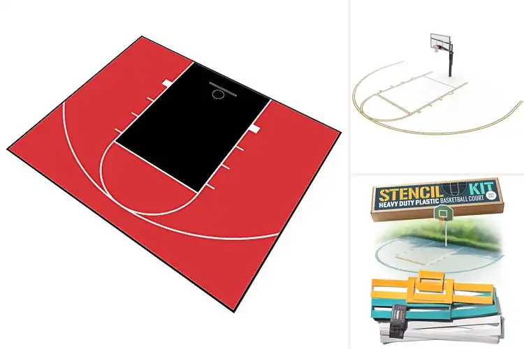 Detailed view of Best Outdoor Basketball Court Kits