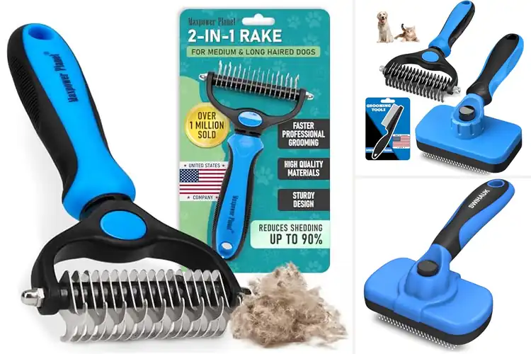 Detailed view of Best Pet Grooming Brushes: Top 10 for Healthy, Shiny Coats
