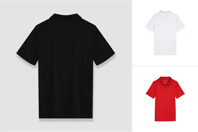 Detailed view of Best Puma Kids Polos