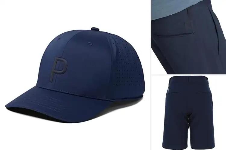 Detailed view of Best PUMA Navy Blazer Clothing