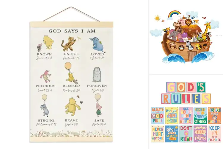 Detailed view of Best Religious Nursery Decorations