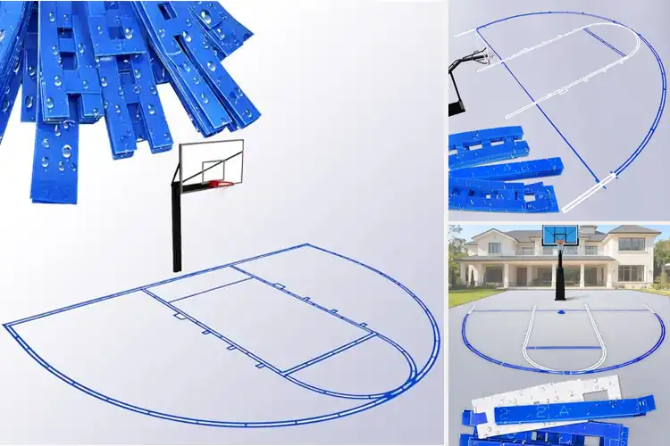 Detailed view of Best Reusable Basketball Marking Kits
