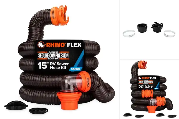 Detailed view of Best RV Septic Hose Connector Kits