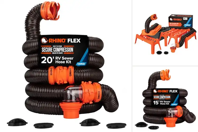 Detailed view of Best RV Septic Hose Kits