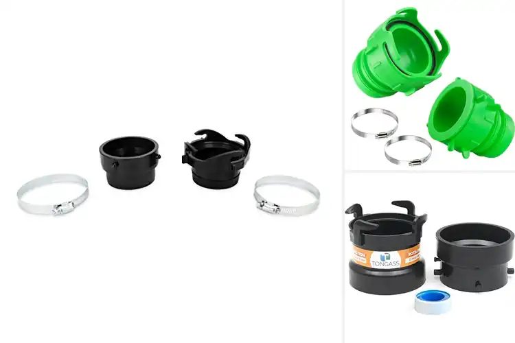 Detailed view of Best RV Twist Connect Fittings