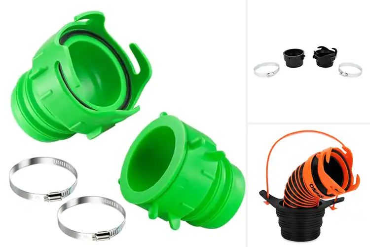 Detailed view of Best RV Twist Connect Sewer Kits