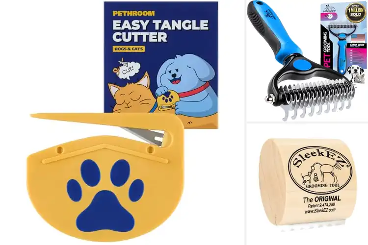 Detailed view of Best Safe Cat Grooming Tools