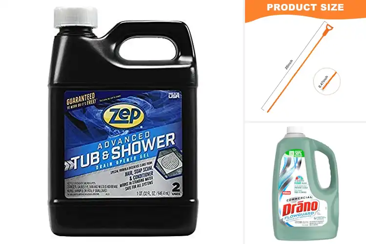 Detailed view of Best Shower Drain Cleaners