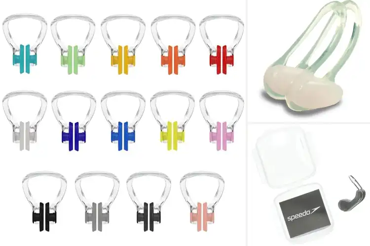 Detailed view of Best Silicone Swim Nose Clips