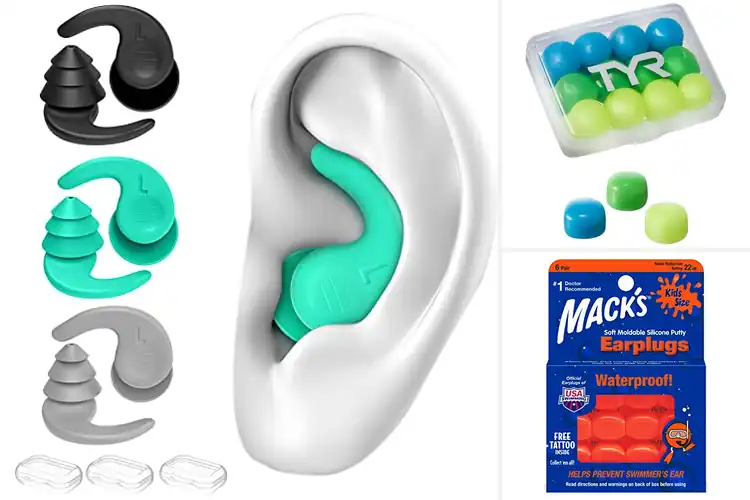 Detailed view of Best Soft Silicone Swim Plugs