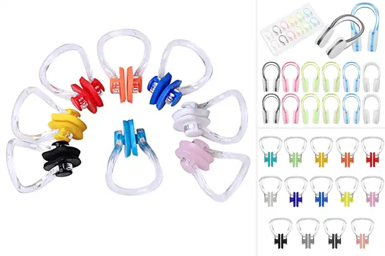 Detailed view of Best Soft Silicone Swimming Nose Clips