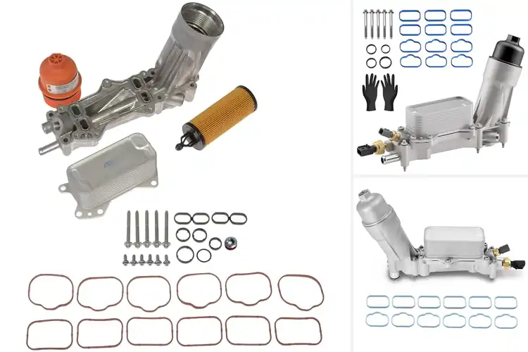 Detailed view of Best Upgraded Aluminum Oil Coolers