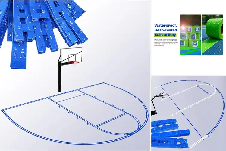 Detailed view of Best Waterproof Court Marking Kits