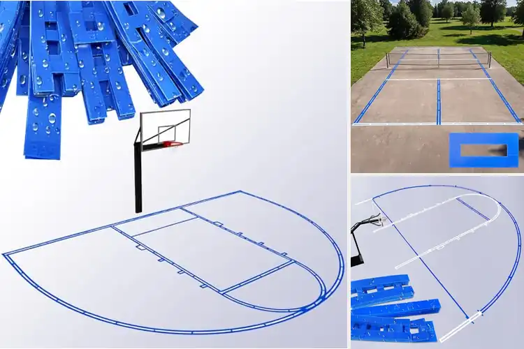 Detailed view of Best Waterproof Court Stencil Kits