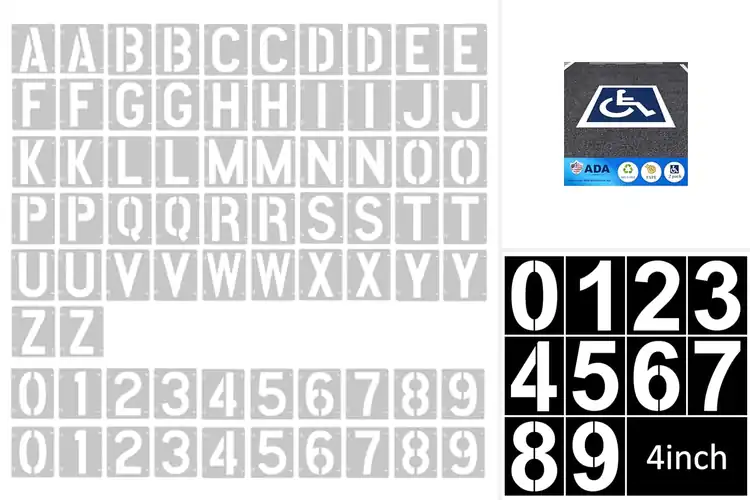 Detailed view of Best Waterproof Stencil Templates