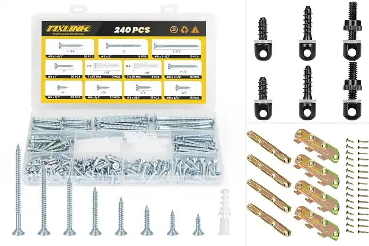 Detailed view of Best Wood Mount Hardware Sets for Stronger Builds